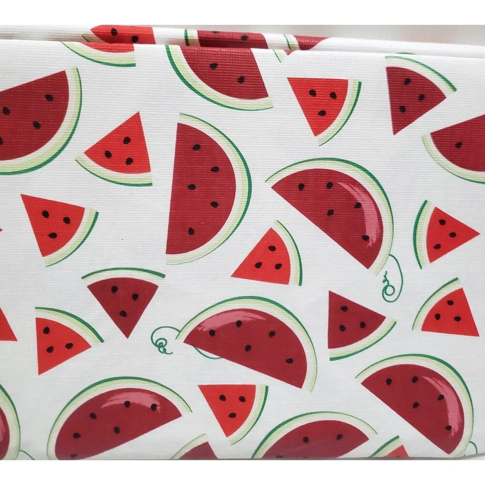 Printed Kitchen Vinyl Tablecloth, 52